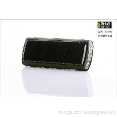 Solar External Battery Power Pack 2600MAH